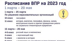 Рособрнадзор утвердил расписание всероссийских проверочных работ в школах