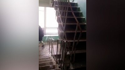 Коммунальная авария в Челябинске попала на видео