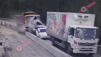 В Челябинской области осудили водителя, сбившего на самосвале колонну автомобилей