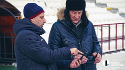 Футболисты «Челябинска» провели открытую тренировку после двухмесячного отпуска