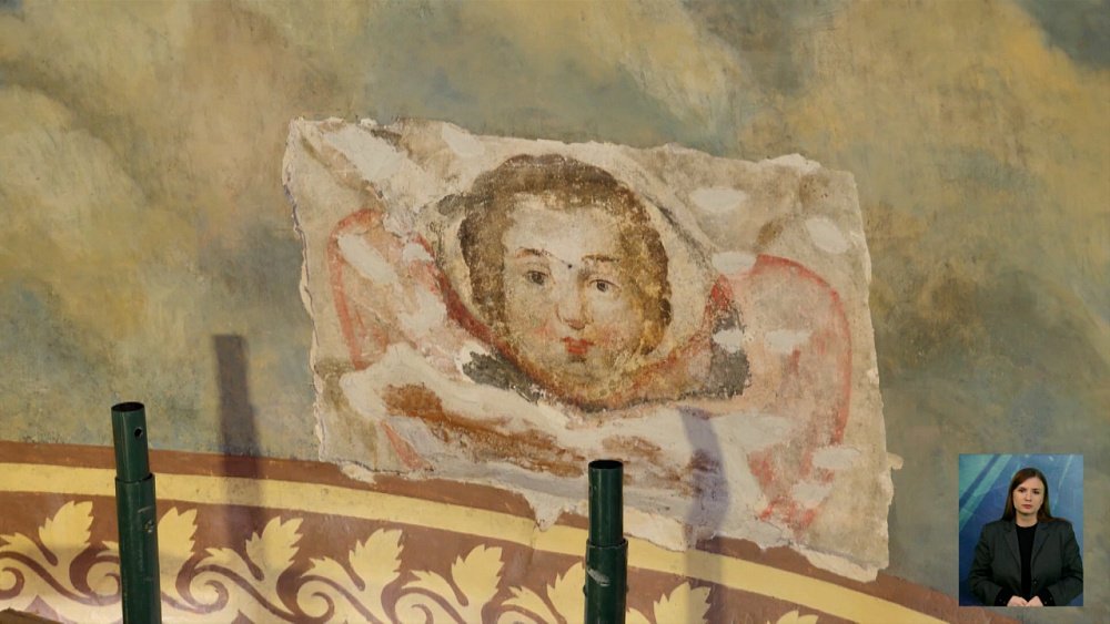 В Свято-Троицком соборе восстанавливают роспись