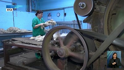 В Кусе производят валенки по особой технологии