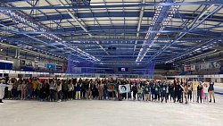 В Челябинске прошла «Студенческая спортивная ночь» на коньках