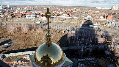 Напротив нового кафедрального собора в Челябинске разместят торговые объекты