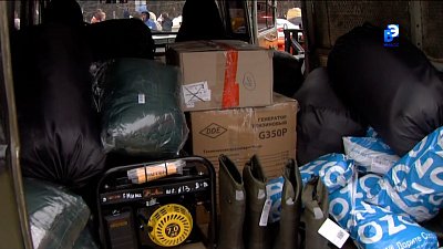 Челябинская область отправила гуманитарный груз