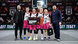 Клуб «Курчатов» остановился в шаге от победы на этапе чемпионата России по баскетболу 3×3 в Челябинске