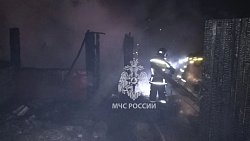 Мужчина погиб при пожаре в частном доме в Челябинской области