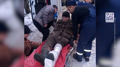 В Кыштыме спасли лесоруба