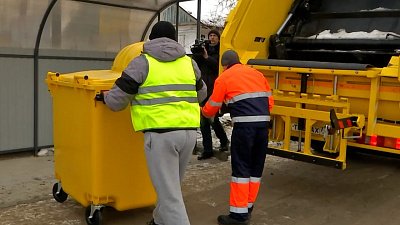 Как вывозят раздельно утилизированный мусор в Челябинске?