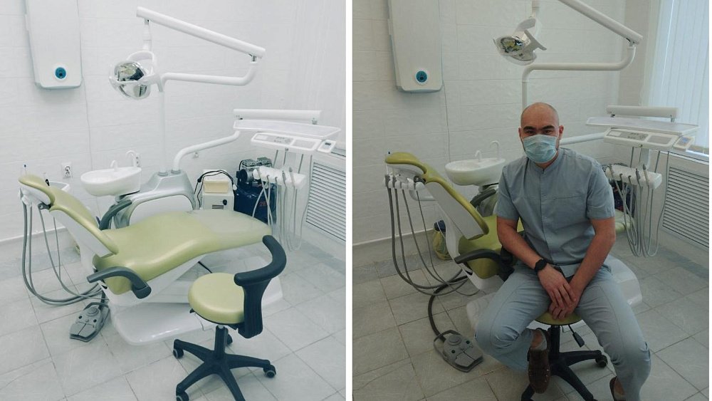 Детская поликлиника Южноуральска получила стоматологическую установку