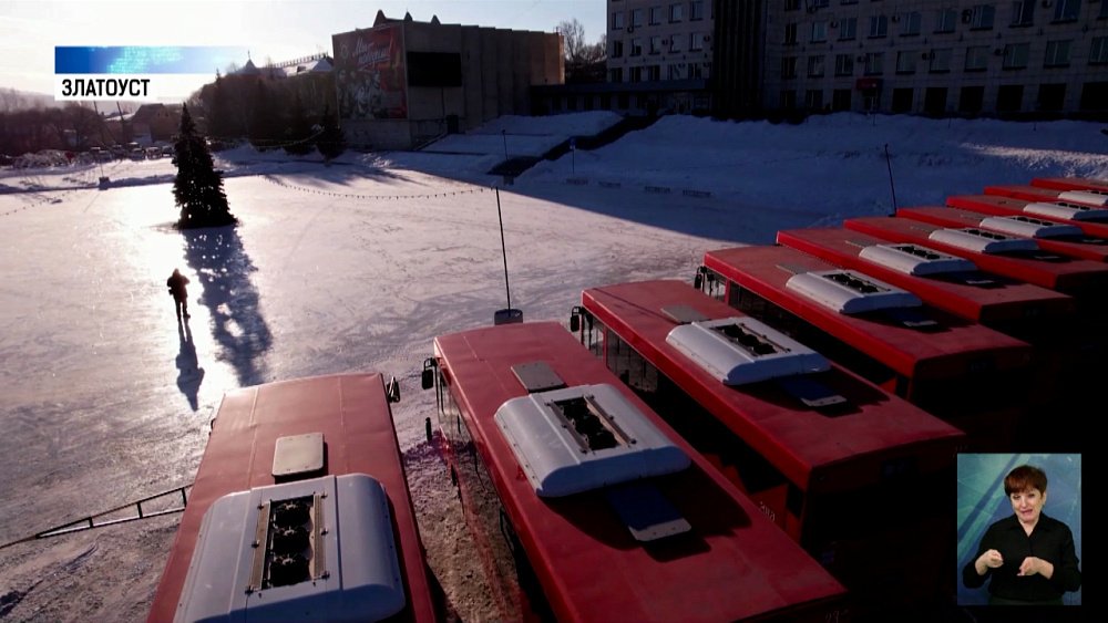 На дороги Златоуста выйдут белорусские автобусы