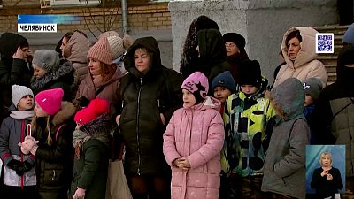 Детям провели урок патриотического воспитания