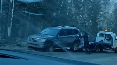 Женщина пострадала в аварии на дороге между Миассом и Чебаркулем