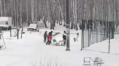 В Челябинске дети разгромили один из дворов в Парковом