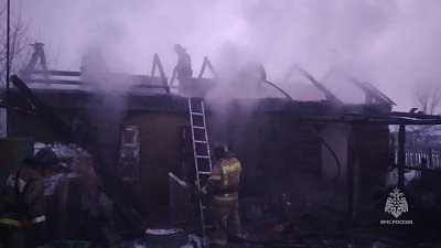 В Троицке женщина погибла во время пожара