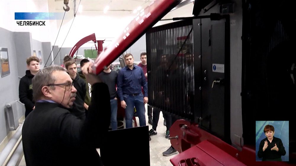 В аграрном университете тестируют новую технику