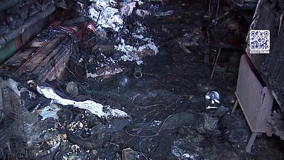 Мужчина сгорел при пожаре в Миассе