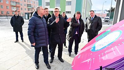 В Озерске открыли ледовую арену «Высота»