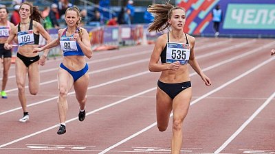 Челябинка Наталья Комбарова завоевала бронзу на турнире «Русская зима» по легкой атлетике