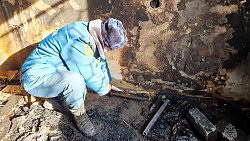 В Миассе пожарные четыре раза выезжали на тушение одной многоэтажки