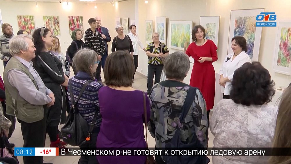 Необычное искусство в сюжете «Выставка монотипии Дикусар»