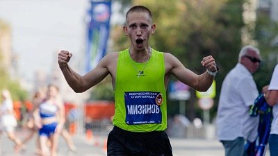 Челябинец Василий Мизинов завоевал золото чемпионата России по спортивной ходьбе