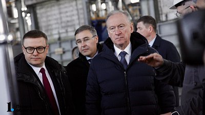 Секретарь Совбеза РФ Николай Патрушев осмотрел в Челябинске индустриальный парк «Станкомаш»