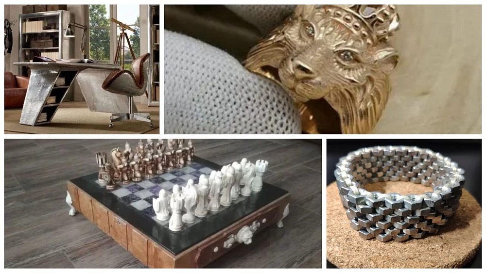 Шахматы из бивня мамонта, богатырский трон и браслет из гаек: что подарить челябинцу на 23 Февраля