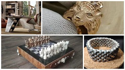 Шахматы из бивня мамонта, богатырский трон и браслет из гаек: что подарить челябинцу на 23 Февраля