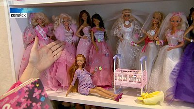 Копейчанка собрала коллекцию кукол «Барби»