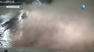 Улицы города затопило из-за порыва трубопровода