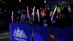 В Челябинске прошел «МетеоритФЕСТ» с лазерным шоу