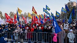 В Челябинске состоялся митинг-концерт в честь Дня защитника Отечества