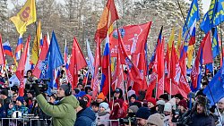 В Челябинске состоялся митинг-концерт в честь Дня защитника Отечества