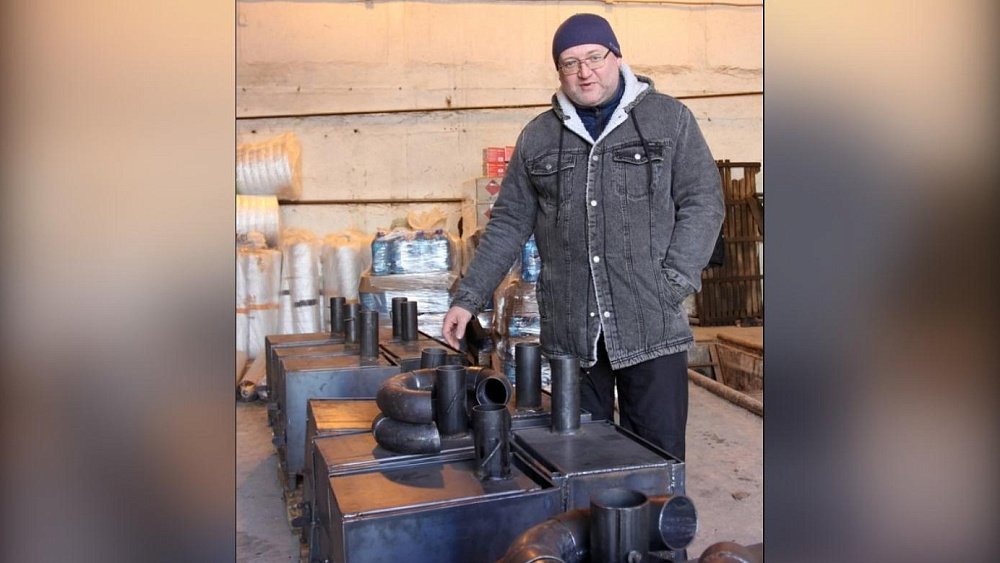 Два брата из Аши изготовили 20 печек‑буржуек для бойцов СВО