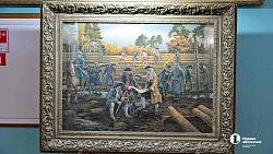 В Челябинской филармонии открылась выставка картин художника Михаила Воронова-Кушаковского