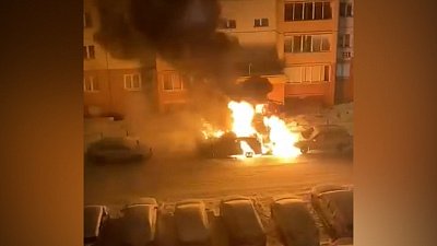 В Снежинске задержали подозреваемого в поджоге автомобиля