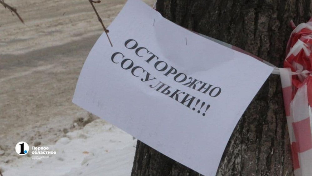 Челябинцев предупредили об очистке крыш и козырьков от снега и сосулек