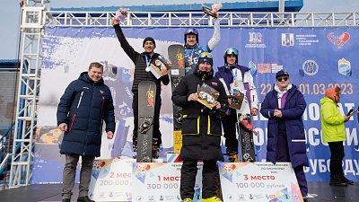 Сноубордист из Златоуста завоевал бронзу чемпионата России