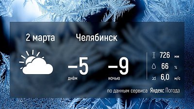 В Челябинской области ожидаются снегопады и сильный ветер