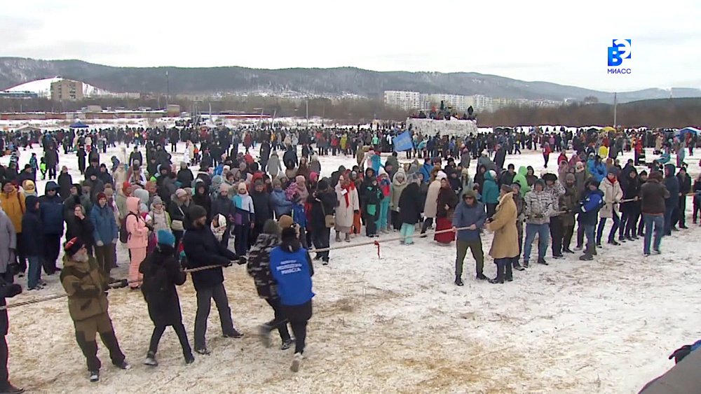 Широкая Масленица в Миассе