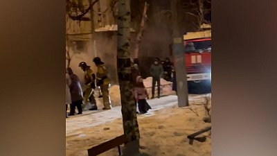 В Магнитогорске загорелся жилой многоквартирный дом