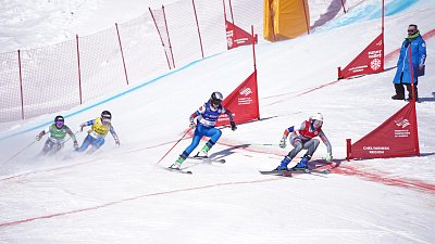 Игорь Омелин и Полина Рябова — победители Кубка Евразии по фристайлу