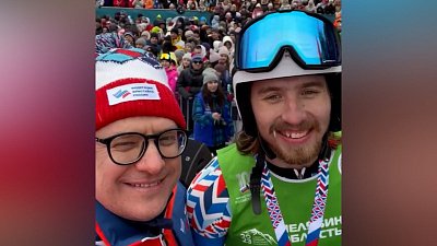 Алексей Текслер поздравил победителя Кубка Евразии по фристайлу