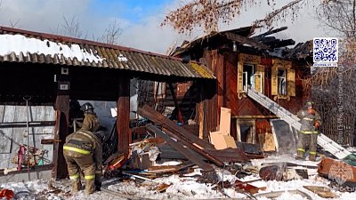 Бабушка с внучкой погибли при пожаре в Челябинске