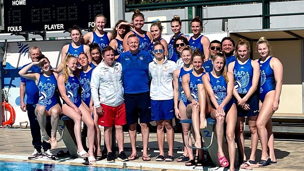 Ватерполистки «Динамо-Уралочки» в составе сборной России завершили сборы в Греции