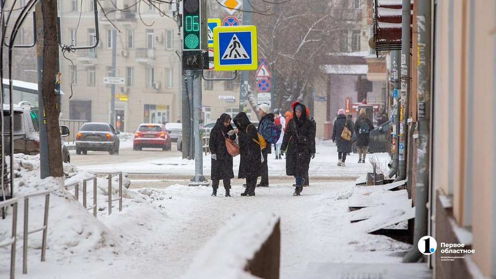 Потепление до +1 градуса и снег с дождем ожидаются в Челябинской области 8 марта