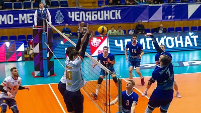 Волейболисты челябинского «Динамо» обменялись победами с московским ЦСКА