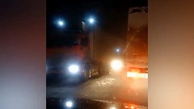 В Челябинской области на трассе М-5 вновь затруднено движение