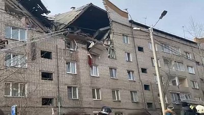 В Чите в результате взрыва бытового газа обрушилось два этажа дома